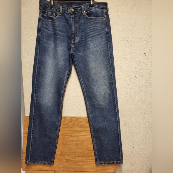 Levi's Other - Levi's Strauss 505 Straight Blue Jeans Men Size 36X34